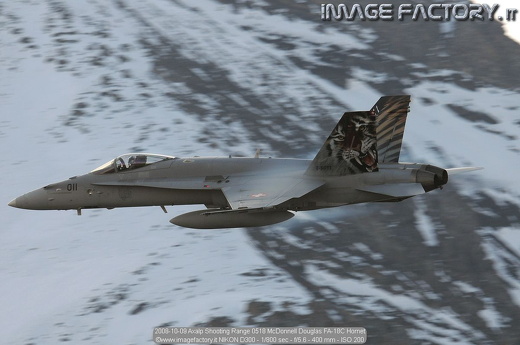 2008-10-09 Axalp Shooting Range 0518 McDonnell Douglas FA-18C Hornet